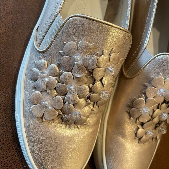 Flexx sneak blossom sneakers size 8 metallic blush - Picture 8 of 15